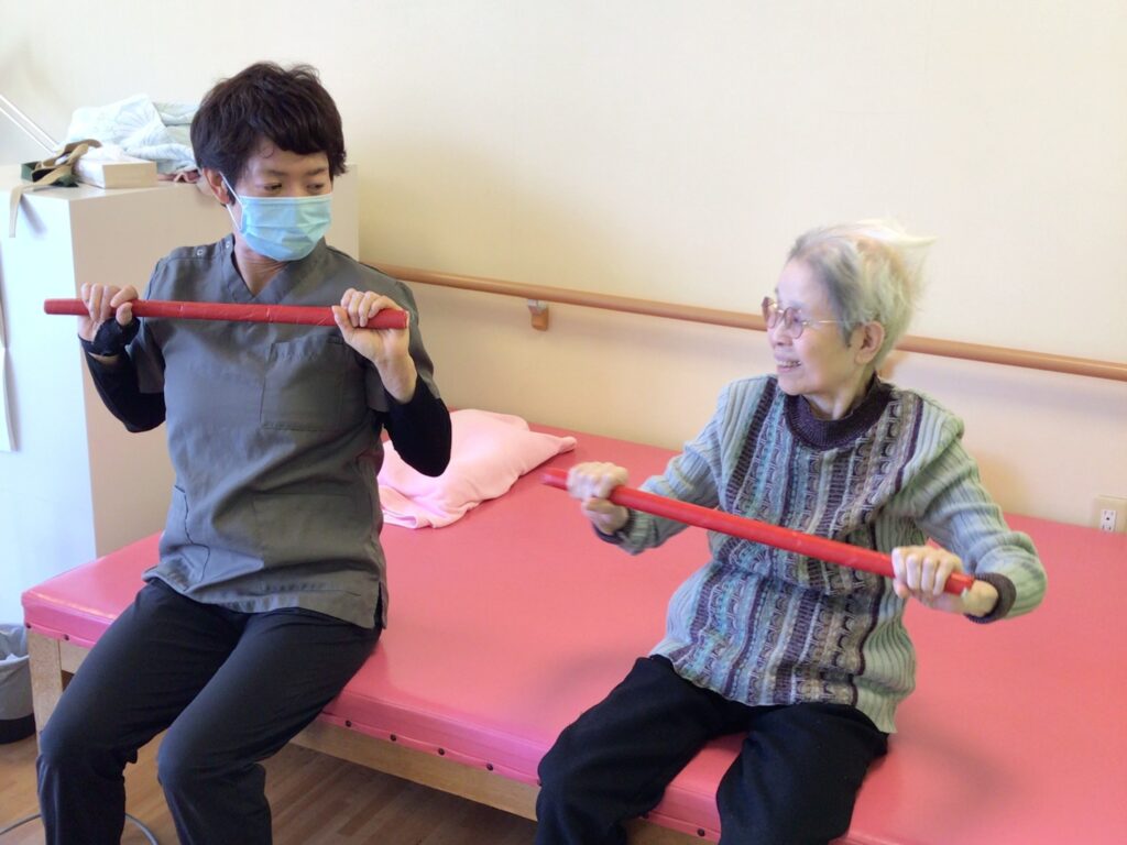 リハビリを頑張っています！