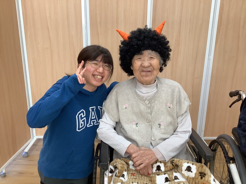 保育園と合同で節分イベントを行いました！